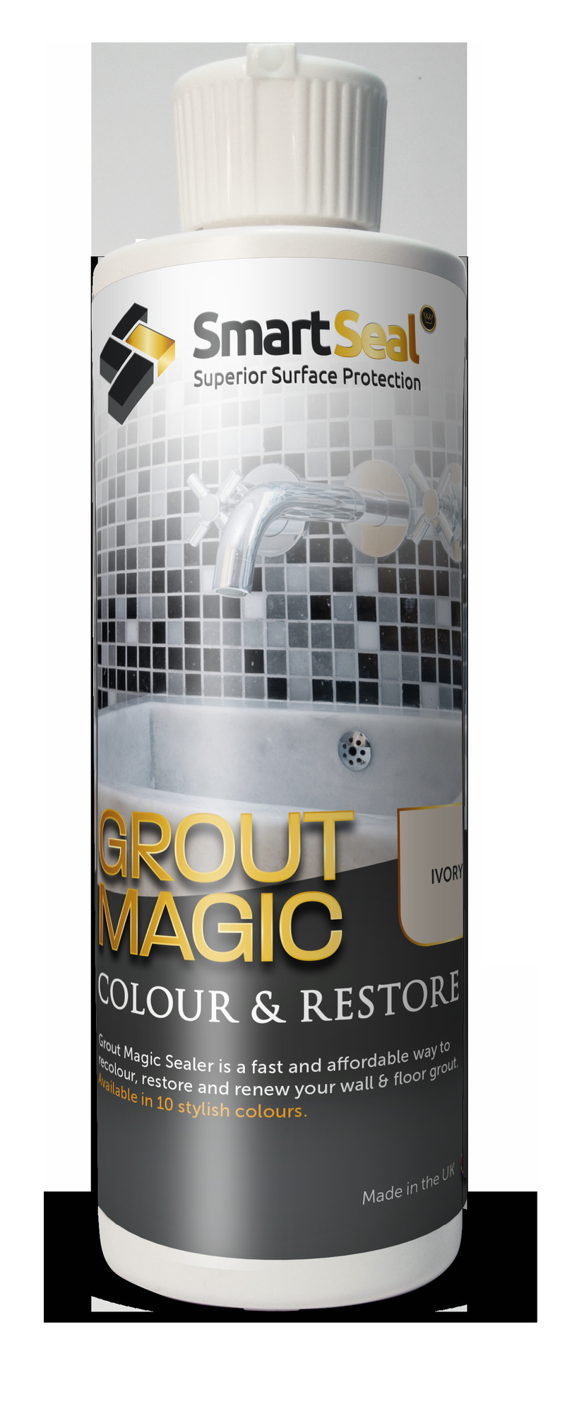 Best Grout Dye in IVORY, Grout Colourant IVORY. Grout restorer in IVORY