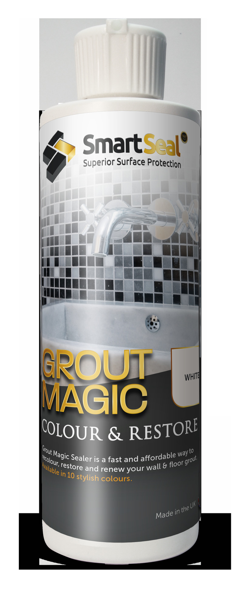 Best Grout Dye in WHITE Grout Whitener Grout restorer WHITE Smartseal