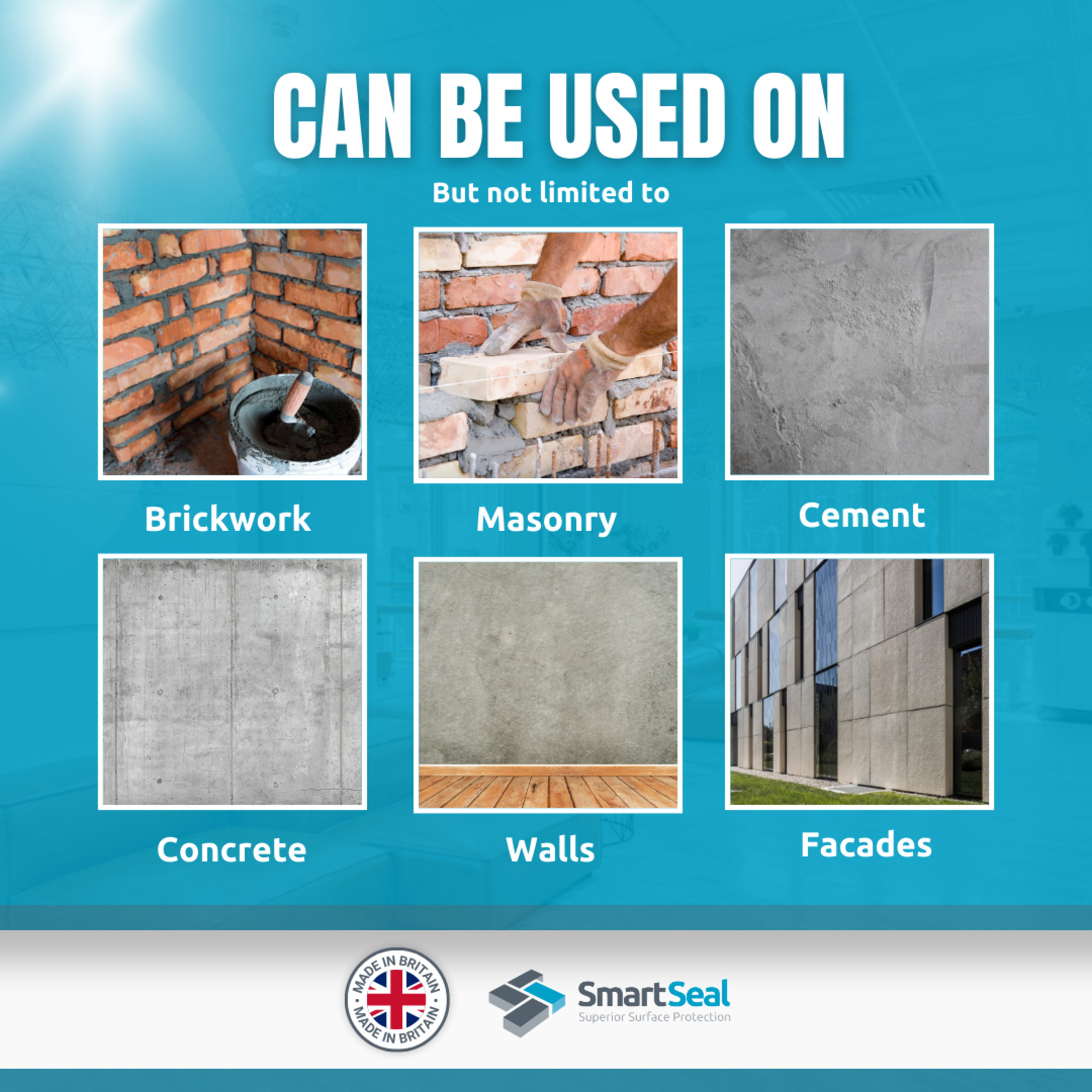 Brick Sealer | Waterproofer for Brickwork/Masonry