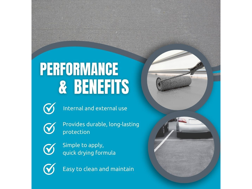 Heavy Duty Floor Paint  GREY (2.5L, 5L & Sample)
