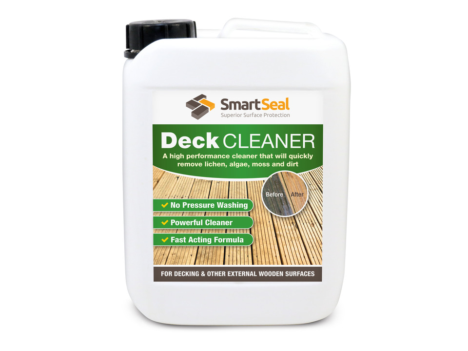 Composite deck deals cleaner