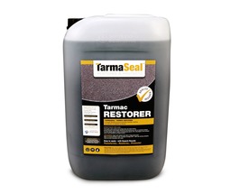 Tarmac Restorer - BLACK (Sample, 5 & 20 L) High quality Tarmac sealer replaces lost resin & colour; easy to apply