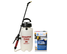 Chapin XP Pro Series Sprayer inc. Viton Seals - 7.6 Litre Capacity with Tools Cleaning Fluid - 5 Litre