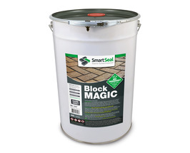 'BLOCK MAGIC'  Sealer DARK GREY - Re-colour Old Block Paving -  ALWAYS - Apply 2nd coat of Sealer