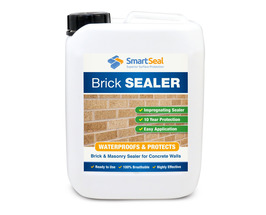 Brick Sealer 10yr+ Protection Breathable & Waterproofing 'DRY' Finish Sealer