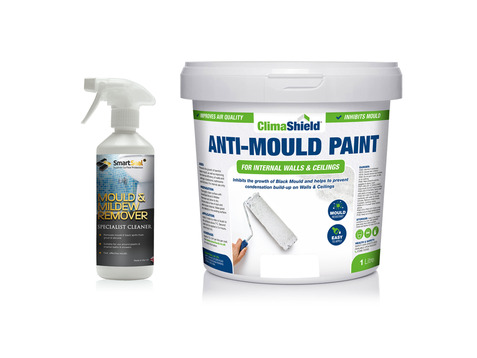 Anti-Mould Pre Treatment & Paint Bundle (10 Colours Available)