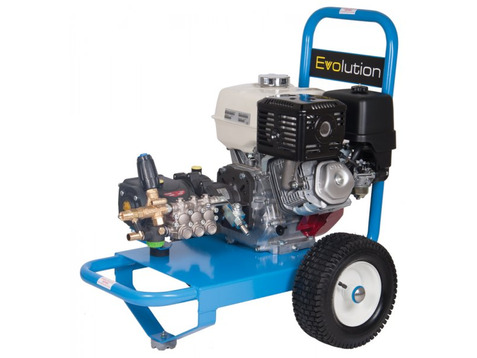 Evolution 2 Pressure Washer with Gearbox with Honda GX390 Petrol Engine