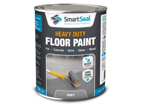 Heavy Duty Floor Paint  GREY (2.5L or 5L)