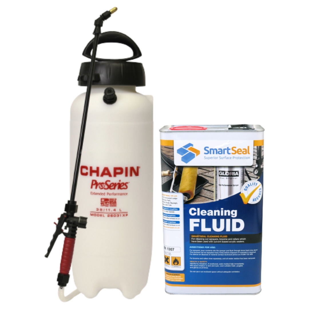Chapin Sprayer (11.4L) With Cleaning Fluid (5L)