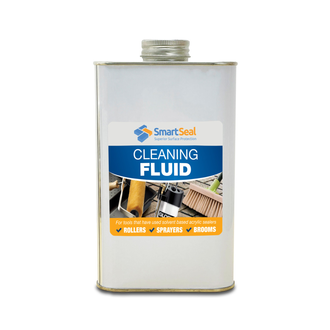 Cleaning Fluid to Flush Solvent Based Sealer Residue from Sprayers