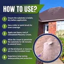 Masonry Protection Cream 25Yr+ Protection Highly Effective Brick and Stone Walls