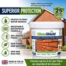 Masonry Protection Cream 25Yr+ Protection Highly Effective Brick and Stone Walls