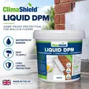 ClimaShield Liquid DPM - Liquid Applied Damp Proof Membrane for Walls & Floors