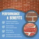 BRICK / MASONRY Sealer - Breathable, DRY 'Invisible Finish' Protects 10yrs+ 