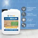 BRICK / MASONRY Sealer - Breathable, DRY 'Invisible Finish' Protects 10yrs+ 