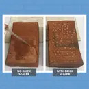 BRICK / MASONRY Sealer - Breathable, DRY 'Invisible Finish' Protects 10yrs+ 