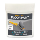 Heavy Duty Floor Paint (2.5L, 5L & Sample)