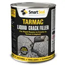 An easy to apply, rapid drying, liquid crack repair solution for tarmac surfaces