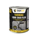 An easy to apply, rapid drying, liquid crack repair solution for tarmac surfaces