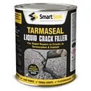An easy to apply, rapid drying, liquid crack repair solution for tarmac surfaces