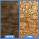 Wood Sealer - Clear 10yr Protective Exterior Water Repellent Safe & Easy to Apply. Non Toxic