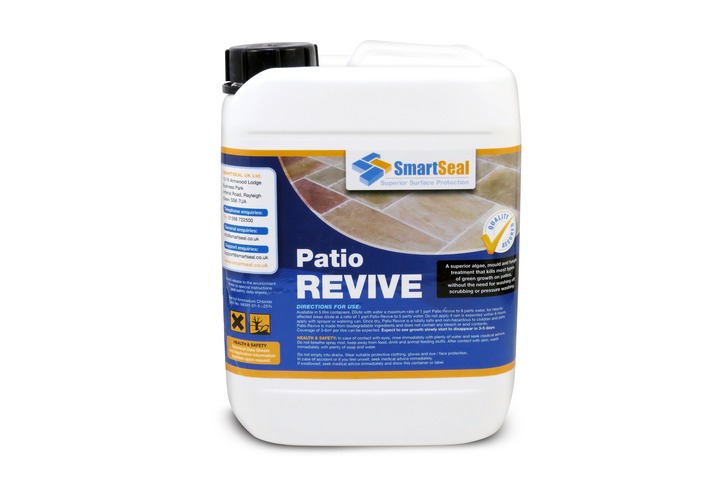 PATIO REVIVE (5L) Biodegradable Cleaner, Removes Moss & Algae