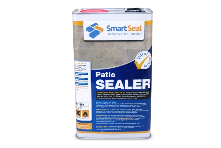 Patio Sealer (Sample, 5 & 25 litre) - High Quality, Durable Sealer for Pre-cast Concrete Slabs & Flagstones