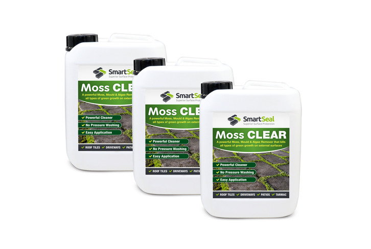 Moss Clear - 3 x 5 Litre **SPECIAL OFFER** - BUY 3 FOR LESS THAN THE PRICE OF 2 - JUST SELECT THIS OFFER & YOU WILL RECEIVE 3 X 5 Litre