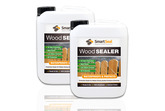 10 YEAR Protection WOOD SEALER Easy to Apply.Clear Finish - STOPS ROTTING Keeps Wood Free of Green & Black Algae. Low Odour Formula